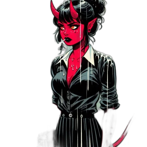 staff, dress, comic book art, concept art transparent PNG cut-out