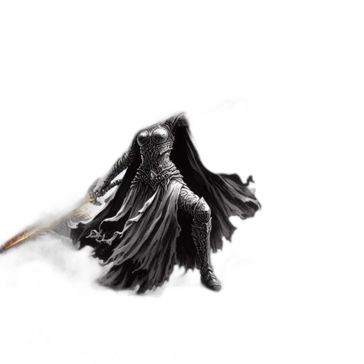 dragon, hair, weapon, animal transparent PNG cut-out