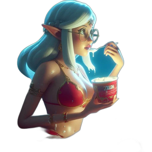 food, dress, concept art, fantasy art transparent PNG cut-out