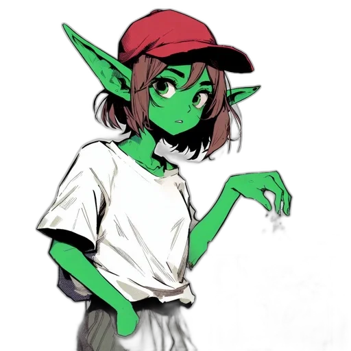 staff, creature, hat, dragon transparent PNG cut-out