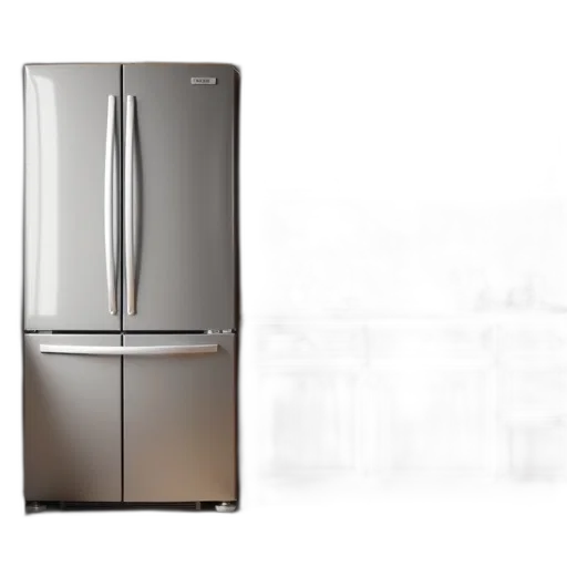 3d render, kitchen, scene, stainless transparent PNG cut-out