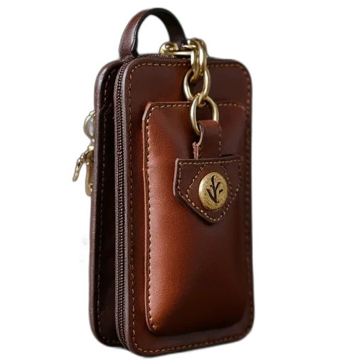 classic, leather, keyholder transparent PNG cut-out