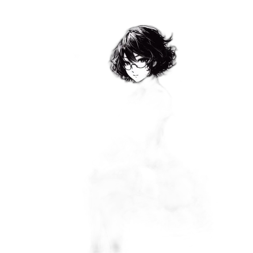 face, creature, mask, hair transparent PNG cut-out