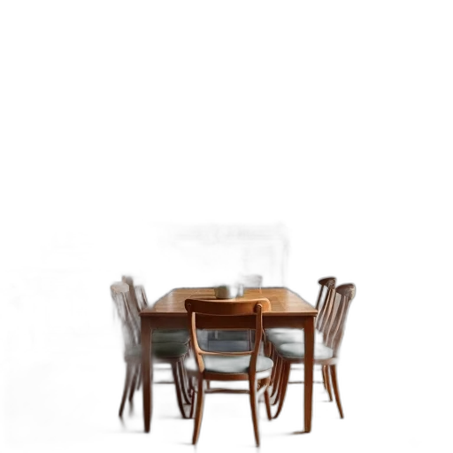 furniture, food, 3d render, photorealistic transparent PNG cut-out