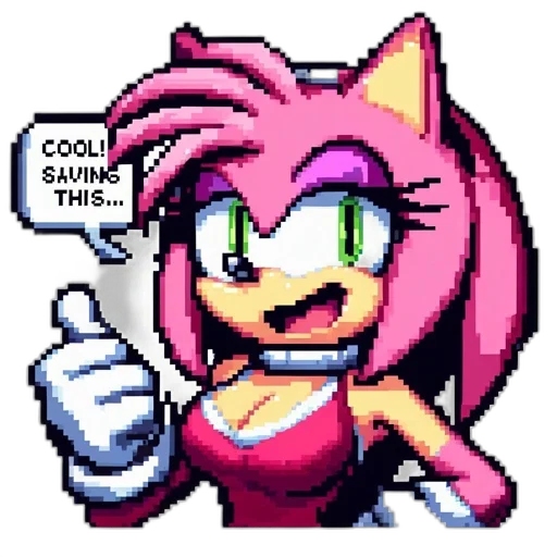 pixel art, vaporwave, cartoon, 3d render transparent PNG cut-out