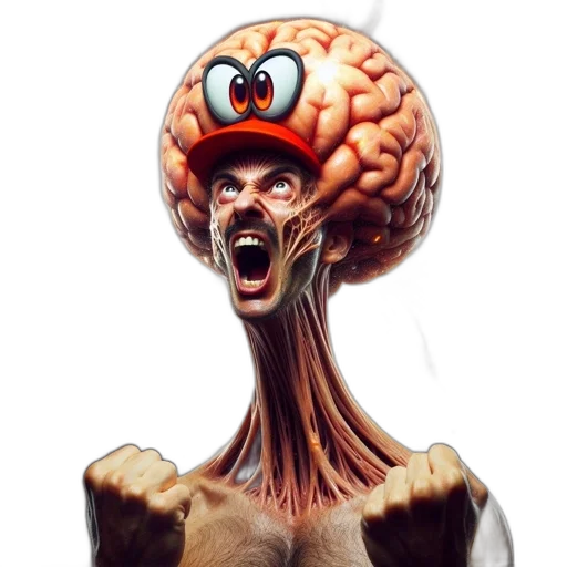 face, creature, mask, hat transparent PNG cut-out
