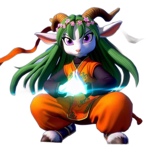 dragon, staff, animal, creature transparent PNG cut-out