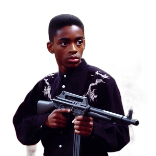 weapon, domestic, scene, young transparent PNG cut-out
