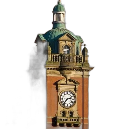 building, staff, concept art, photorealistic transparent PNG cut-out