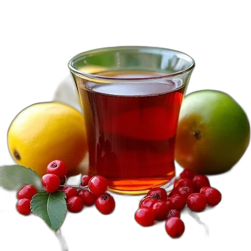 food, glass, red, tea transparent PNG cut-out