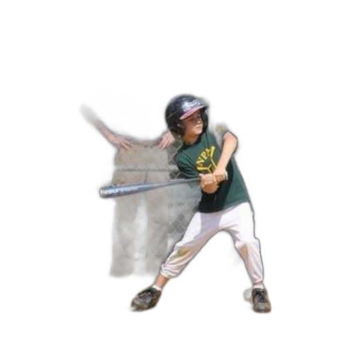 photorealistic, young, baseball, player transparent PNG cut-out