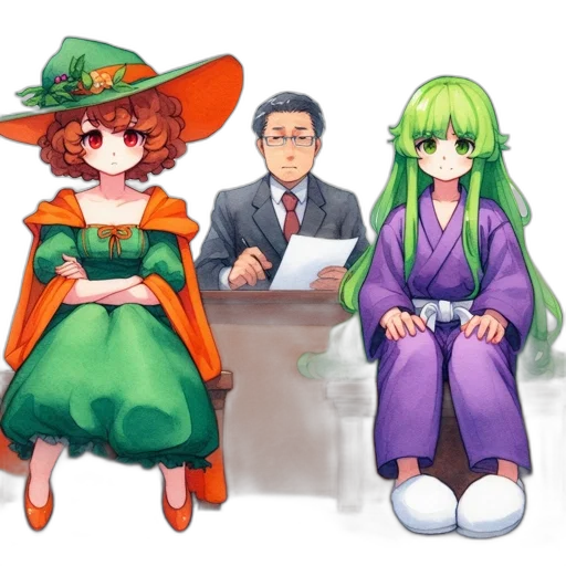 staff, hat, dress, pixel art transparent PNG cut-out