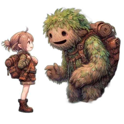 creature, animal, concept art, pixel art transparent PNG cut-out