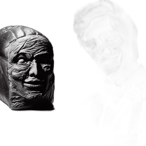 mask, face, crown, staff transparent PNG cut-out