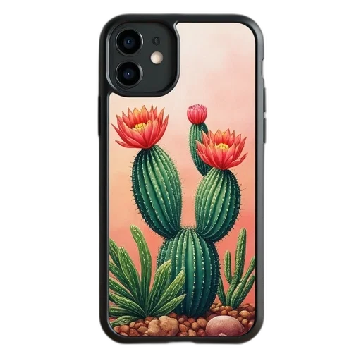 flower, photorealistic, flowering, cactus transparent PNG cut-out