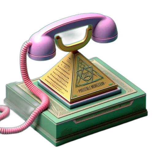 jewelry, vaporwave, 3d render, concept art transparent PNG cut-out