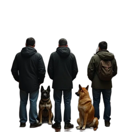 jacket, staff, animal, concept art transparent PNG cut-out