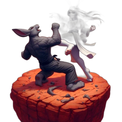 concept art, fantasy art, 3d render, pixel art transparent PNG cut-out