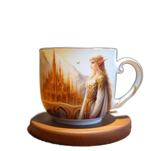 crown, photorealistic, fantasy art, oil painting transparent PNG cut-out