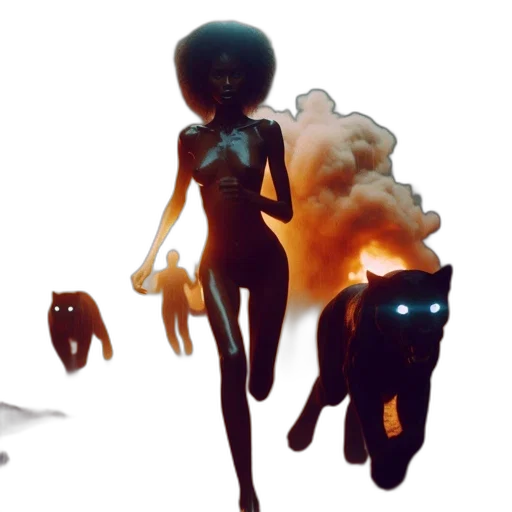 creature, mask, animal, concept art transparent PNG cut-out