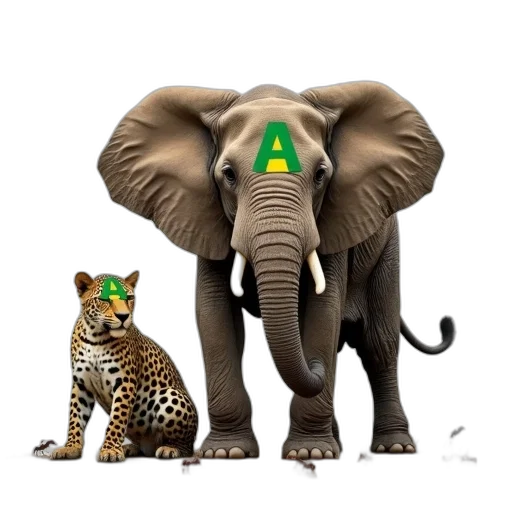 animal, concept art, photorealistic, second transparent PNG cut-out