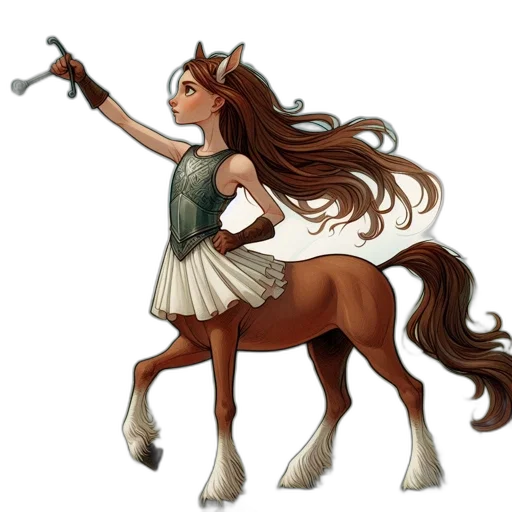 staff, animal, fantasy art, concept art transparent PNG cut-out