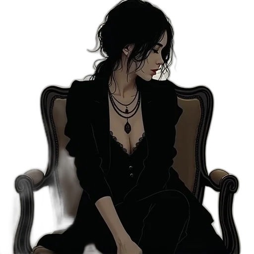 jewelry, dress, staff, jacket transparent PNG cut-out