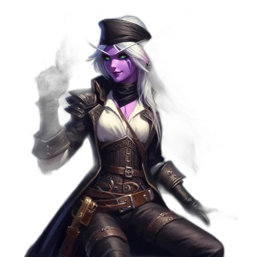 staff, hat, fantasy art, concept art transparent PNG cut-out