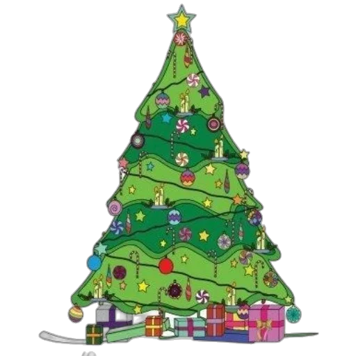 tree, staff, whimsical, christmas transparent PNG cut-out