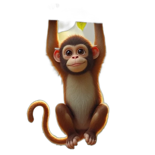 staff, animal, creature, crown transparent PNG cut-out