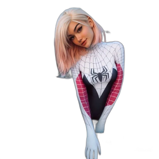jacket, hair, creature, dress transparent PNG cut-out