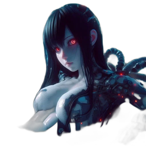 creature, dragon, mask, robot transparent PNG cut-out