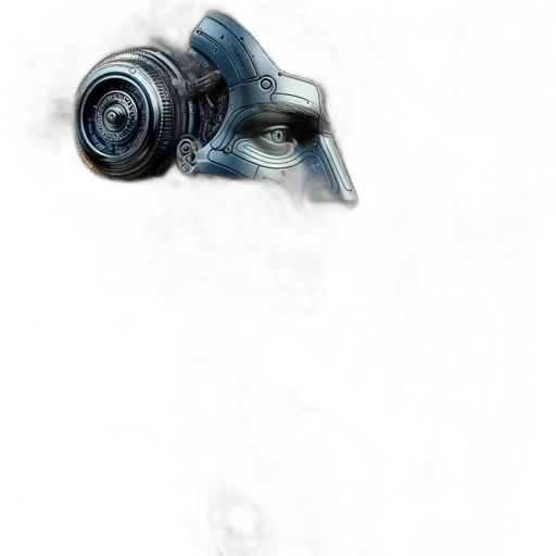 robot, weapon, staff, umbrella transparent PNG cut-out