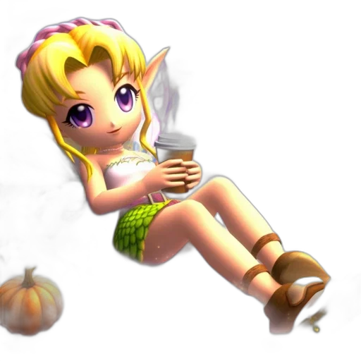 fantasy art, pixel art, 3d render, concept art transparent PNG cut-out