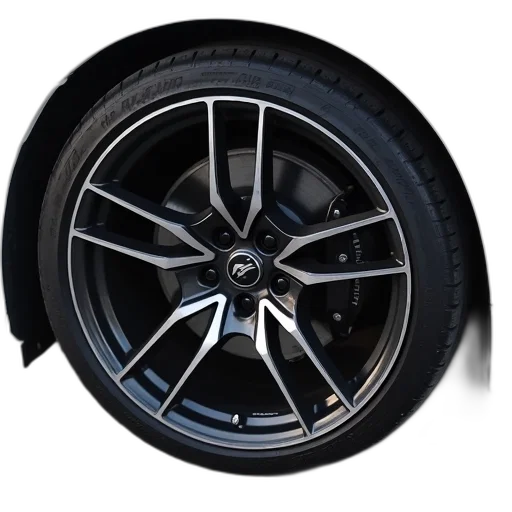 car, close-up, front, wheel transparent PNG cut-out