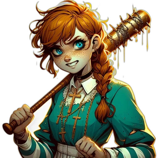 staff, sword, weapon, face transparent PNG cut-out