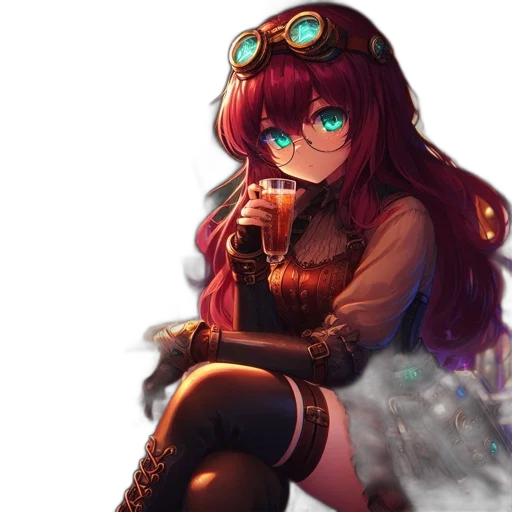 weapon, staff, robot, jacket transparent PNG cut-out