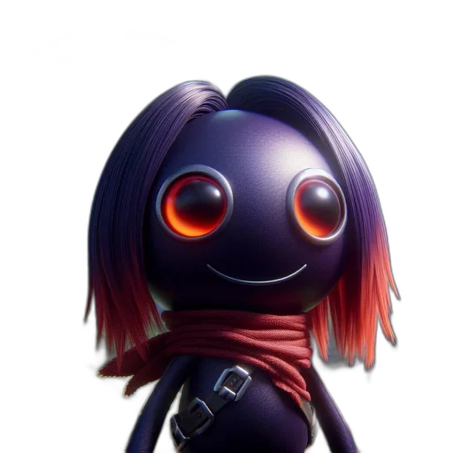 robot, staff, creature, mask transparent PNG cut-out