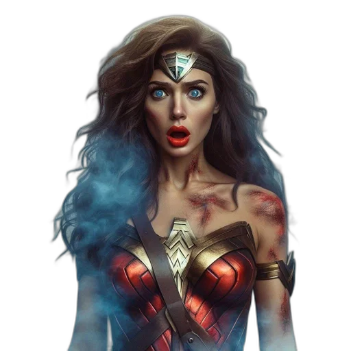 comic book art, fantasy art, concept art, photorealistic transparent PNG cut-out