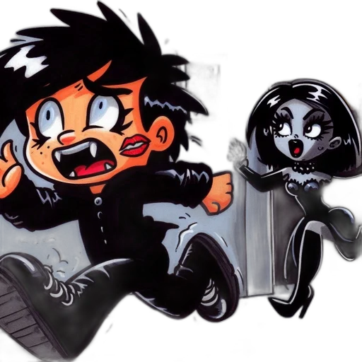 concept art, cartoon, comic book art, pixel art transparent PNG cut-out