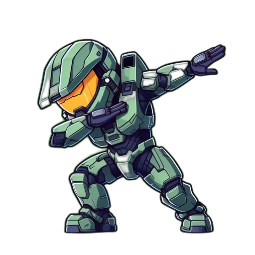 robot, weapon, pixel art, concept art transparent PNG cut-out