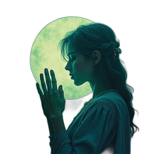 mask, face, staff, fantasy art transparent PNG cut-out