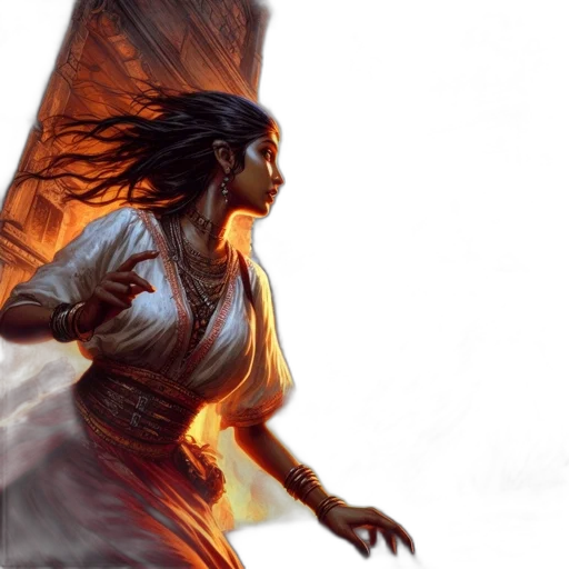 dragon, dress, concept art, fantasy art transparent PNG cut-out