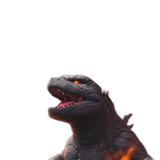 dragon, creature, animal, staff transparent PNG cut-out