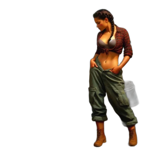 jacket, concept art, pixel art, 3d render transparent PNG cut-out