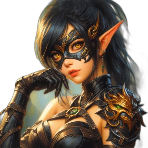 mask, face, fantasy art, concept art transparent PNG cut-out