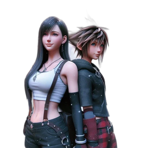 concept art, 3d render, fantasy art, cyberpunk transparent PNG cut-out