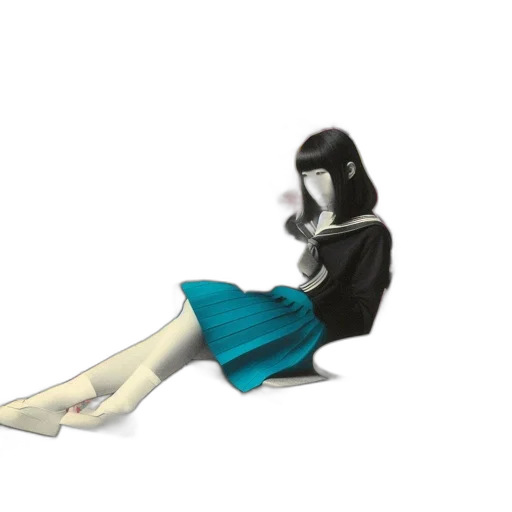 dress, robot, shoes, staff transparent PNG cut-out