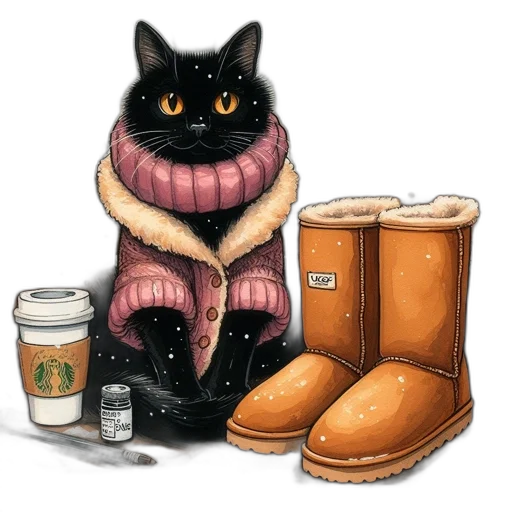 animal, jacket, creature, shoes transparent PNG cut-out