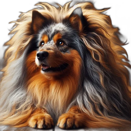 animal, hair, creature, crown transparent PNG cut-out